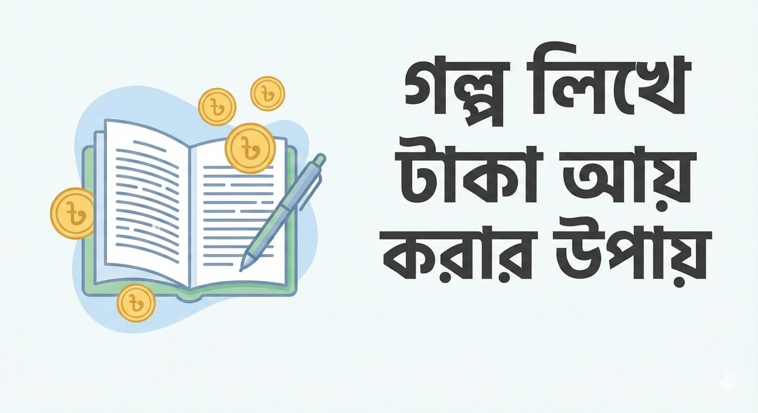 গল্প লিখে টাকা আয় করার উপায়
