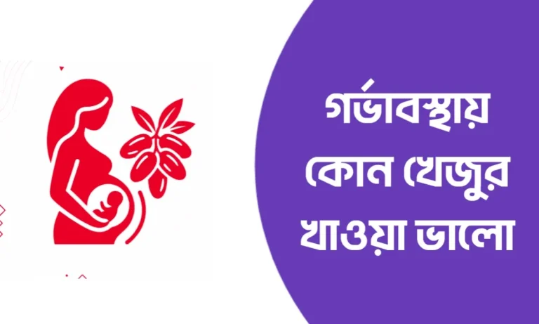 গর্ভাবস্থায় কোন খেজুর খাওয়া ভালো
